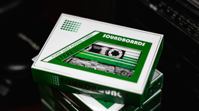 Soundboards V4 Green Edition Playing Cards by Riffle Shuffle - Image 2