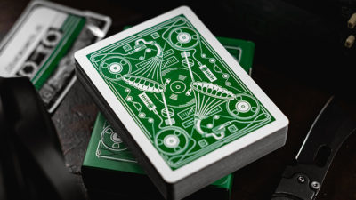Soundboards V4 Green Edition Playing Cards by Riffle Shuffle - Image 6