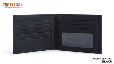 THE CASSIDY WALLET BLACK by Nakul Shenoy - Image 2
