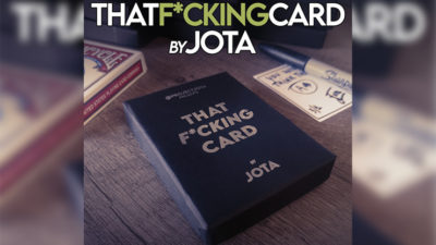That f*cking card, Gimmick and Online Instructions by JOTA