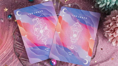 Solokid Rainbow Dream, Purple Blue Playing Cards by Solokid Card Magic Co. - Image 2