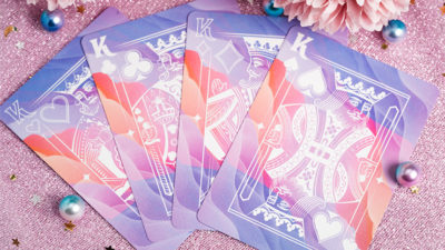 Solokid Rainbow Dream, Purple Blue Playing Cards by Solokid Card Magic Co. - Image 3