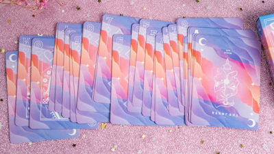 Solokid Rainbow Dream, Purple Blue Playing Cards by Solokid Card Magic Co. - Image 6