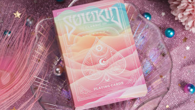 Solokid Rainbow Dream, Red Pink Playing Cards by Solokid Card Magic Co.