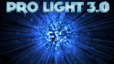 Pro Light 3.0 Blue Single, Gimmicks and Online Instructions by Marc Antoine