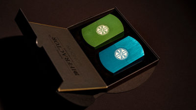 London Diffractor Double Metal Card Magic Set - Image 2