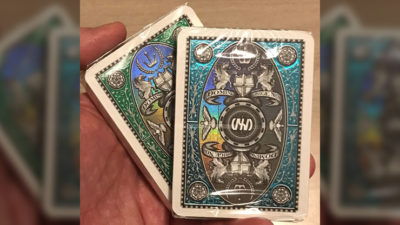 London Diffractor Double Metal Card Magic Set - Image 3