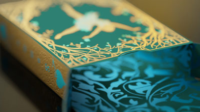 Entwined V1, Gold Summer Playing Cards - Image 3