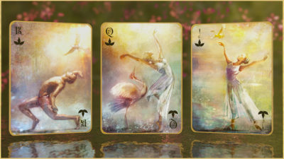 Entwined V1, Gold Summer Playing Cards - Image 4