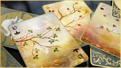 Entwined V1, Gold Summer Playing Cards - Image 5
