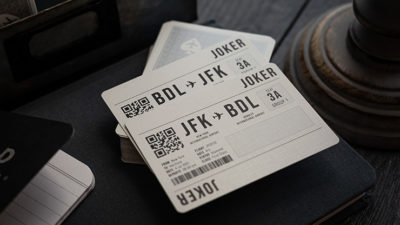 Lounge Edition in Jetway, Silver by Jetsetter Playing Cards - Image 3