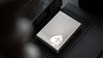 Lounge Edition in Jetway, Silver by Jetsetter Playing Cards