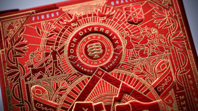 Solidarity, Loving Red Playing Cards By Riffle Shuffle - Image 3