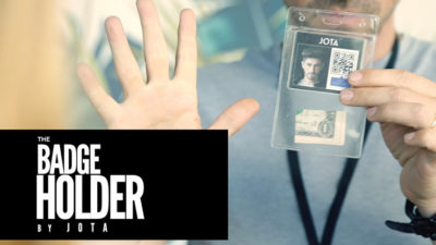 BADGE HOLDER, Gimmick and Online Instructions by JOTA