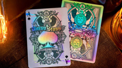 Holographic Legal Tender Playing Cards by Kings Wild - Image 4