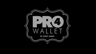 Pro 4 Wallet, Gimmicks and Online Instructions by Gary James