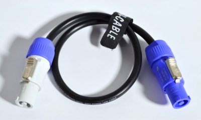 Powercon Link Cable 1ft ADJ