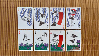 Bicycle Sparrow Hanafuda Fusion Playing Cards - Image 5