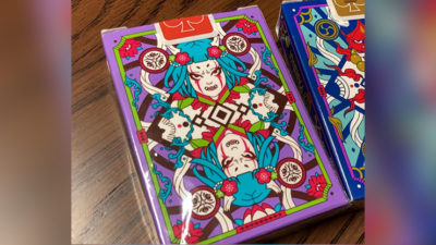 Bicycle Yaksha Hannya Playing Cards by Card Experiment - Image 2