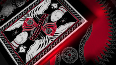 Grandmasters Black Widow Spider Edition, Standard Playing Cards by HandLordz - Image 2
