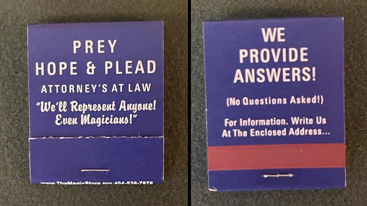 The Ultimate Matchbook set Match-Out and Magicians Matches by Chazpro - Image 4