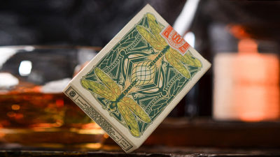 Notorious Gambling Frog, Green Playing Cards by Stockholm17 - Image 2