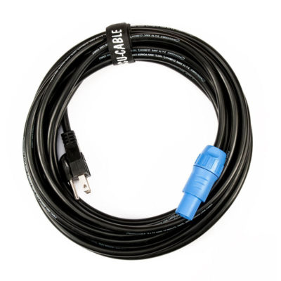 main power locking 25ft (powercon style)