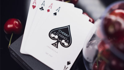 Cherry Casino House Deck Playing Cards True Black, Black Hawk by Pure Imagination Projects - Image 4
