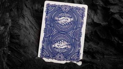 Deal with the Devil, Cobalt Blue UV Playing Cards by Darkside Card Magic Co - Image 2
