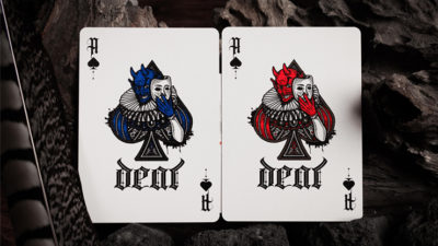Deal with the Devil, Cobalt Blue UV Playing Cards by Darkside Card Magic Co - Image 3