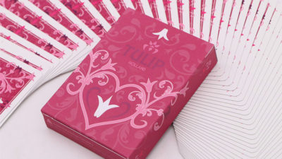 Pink Tulip Playing Cards Dutch Card House Company - Image 3