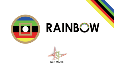 RAINBOW COINS, MORGAN by N2G