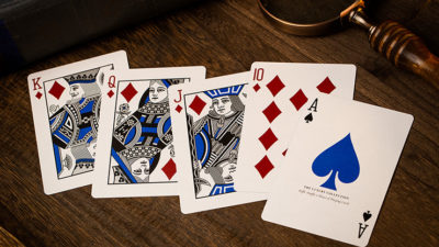 NOC, Blue The Luxury Collection Playing Cards by Riffle Shuffle x The House of Playing Cards - Image 5