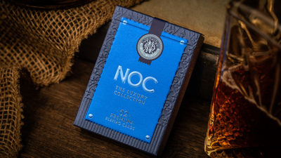 NOC, Blue The Luxury Collection Playing Cards by Riffle Shuffle x The House of Playing Cards