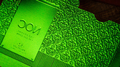NOC, Green The Luxury Collection Playing Cards by Riffle Shuffle x The House of Playing Cards - Image 3