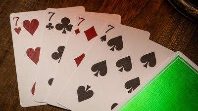 NOC, Green The Luxury Collection Playing Cards by Riffle Shuffle x The House of Playing Cards - Image 6
