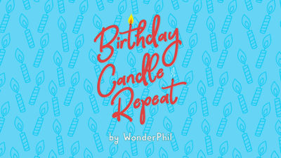 Birthday Candle Repeat, Gimmicks and Online Instructions by Wonder Phil