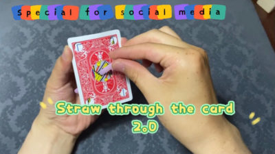 Straw Through Card 2.0 by Dingding video (Download)