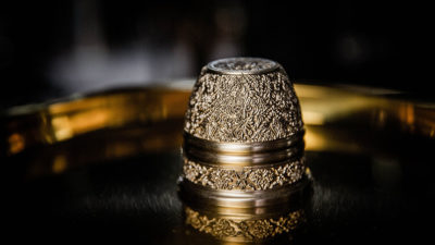 Artisan Engraved Cups and Balls in Display Box by TCC - Image 3