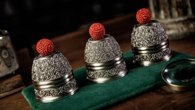 Artisan Engraved Cups and Balls in Display Box by TCC - Image 4