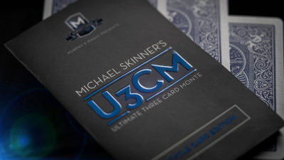 Michael Skinner's Ultimate 3 Card Monte BLUE by Murphy's Magic Inc.