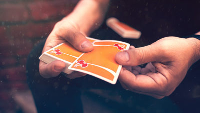 Cherry Casino Summerlin Sunset, Orange Playing Cards by Pure Imagination Projects - Image 2