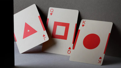 Eames, Starburst Red Playing Cards by Art of Play - Image 4