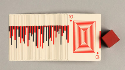 Eames, Starburst Red Playing Cards by Art of Play - Image 6