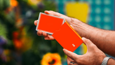 Summer NOC Pro Sunset, Orange Playing Cards - Image 4