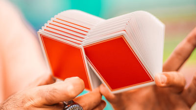Summer NOC Pro Sunset, Orange Playing Cards - Image 5