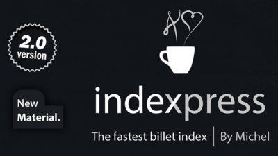 Indexpress 2.0, Gimmick and Online Instructions by Vernet Magic