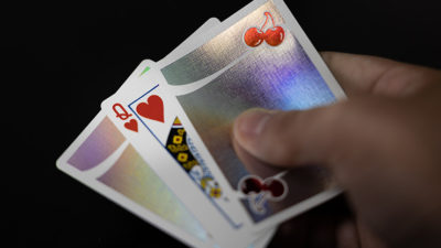 Cherry Casino Sands Mirage, Holographic Playing Cards - Image 5