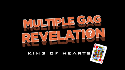 MULTIPLE GAG PREDICTION KING OF HEARTS by MAGIC AND TRICK DEFMA