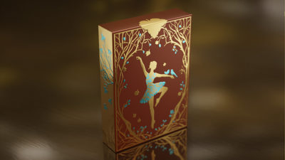 Entwined V2 Fall Gold Playing Cards - Image 2